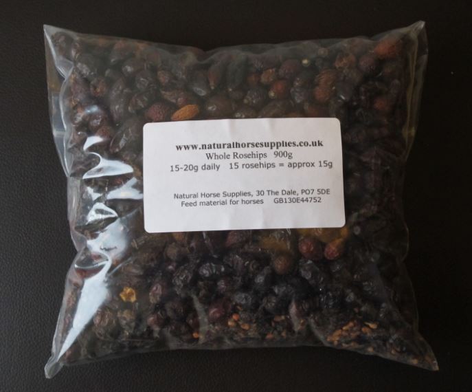 Whole rosehips 900g  
